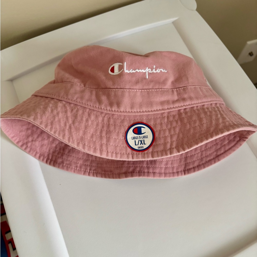 Champion Pink Bucket Hat NWT